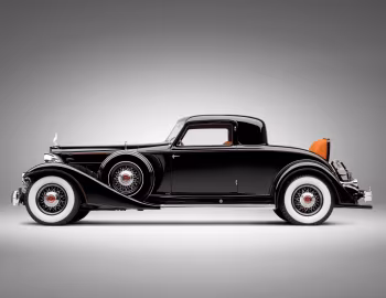 1933 Packard Custom Twelve Stationary Coupe by Dietrich (1006-3068)