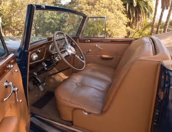 Інтер'єр 1937 Packard Twelve Coupe Roadster (1507-1039)