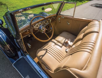 Інтер'єр 1936 Packard Twelve Coupe Roadster (1407-939)