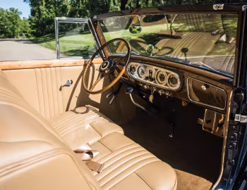 Інтер'єр 1936 Packard Twelve Coupe Roadster (1407-939)