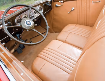 Painel frontal 1936 Packard Twelve Coupe Roadster (1407-939)