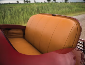 Interior 1938 Packard Twelve Coupe Roadster (1607-1139) '09.1937–38