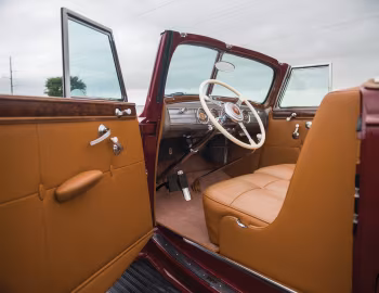 Interior 1938 Packard Twelve Coupe Roadster (1607-1139) '09.1937–38