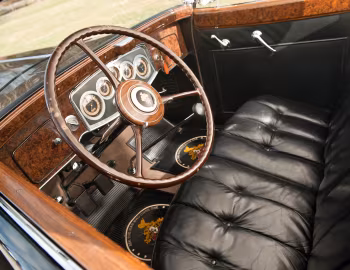 Interior 1933 Packard Twelve Coupe Roadster (1005-639)