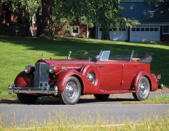 1935 Packard Twelve Dual Cowl Sport Phaeton by Dietrich (1207-821)