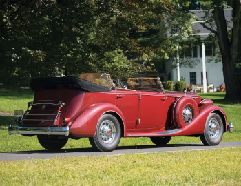 1935 Packard Twelve Dual Cowl Sport Phaeton by Dietrich (1207-821)