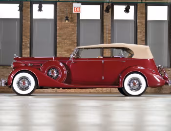 1935 Packard Twelve Dual Cowl Sport Phaeton by Dietrich (1207-821)
