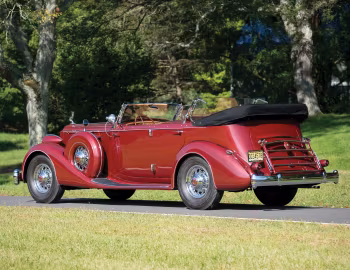 1935 Packard Twelve Dual Cowl Sport Phaeton by Dietrich (1207-821)