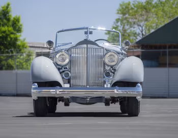 1934 Packard Twelve Dual Cowl Sport Phaeton by LeBaron (1108-280)