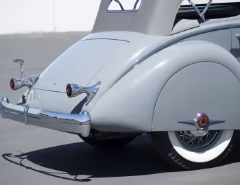 1934 Packard Twelve Dual Cowl Sport Phaeton by LeBaron (1108-280)
