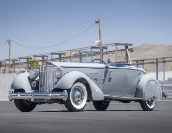 1934 Packard Twelve Dual Cowl Sport Phaeton by LeBaron (1108-280)