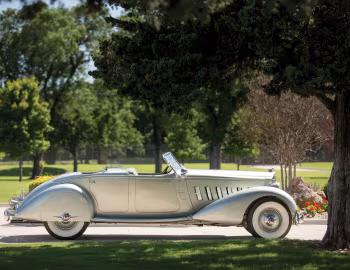 1934 Packard Twelve LeBaron Dual Cowl Sport Phaeton Re-creation by Roxas (1108-280) '04.1991