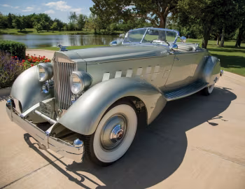 1934 Packard Twelve LeBaron Dual Cowl Sport Phaeton Re-creation by Roxas (1108-280) '04.1991