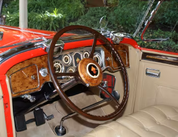 Painel frontal 1934 Packard Twelve Phaeton (1107-731)