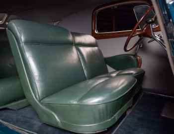 Interior 1934 Packard Twelve Sport Coupe by LeBaron (1106-783)