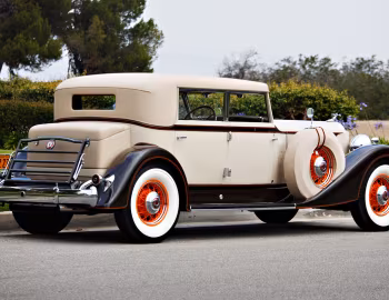 1934 Packard Twelve Sport Sedan by Derham (1108-3410)