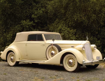 1936 Packard Twelve Convertible Victoria by Dietrich (1407-927)