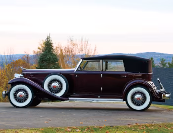 1932 Packard Twin Six Individual Custom Convertible Sedan by Dietrich (906-2070)