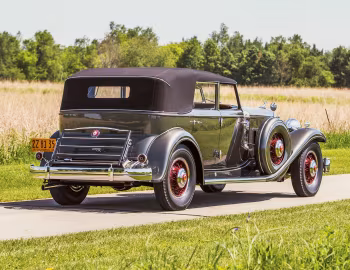 1932 Packard Twin Six Individual Custom Convertible Sedan by Dietrich (906-2070)