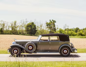 1932 Packard Twin Six Individual Custom Convertible Sedan by Dietrich (906-2070)