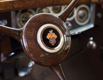 Interior 1932 Packard Twin Six Individual Custom Sport Phaeton by Dietrich (906-2069)