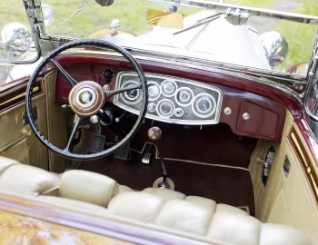 Painel frontal 1932 Packard Twin Six Phaeton (905-571)