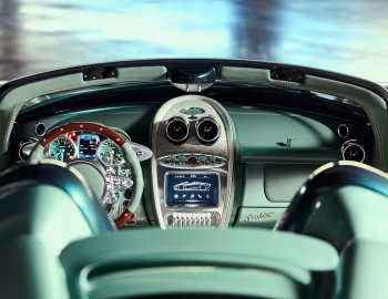 Intérieur Pagani Huayra Codalunga Speedster '2025–pr.