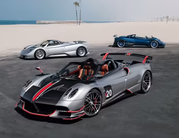 Pagani Huayra Roadster BC & Pagani Zonda C12 & Pagani Zonda HP Barchetta
