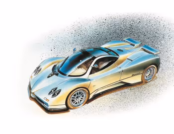 Croquis Pagani Zonda C12 S '2000–03