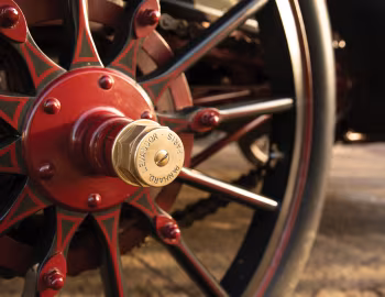 Panhard & Levassor 16 cv entrée arrière tonneau '1900
