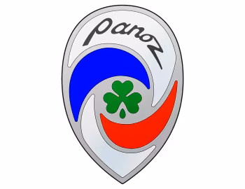 Логотип Panoz '1989–н.в.