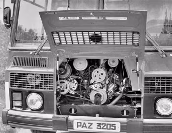 Under the hood ПАЗ-3205 (ЭЦ-177) '12.1983