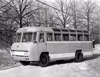ПАЗ-672А (ЭЦ-80) '12.1962