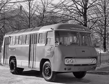 ПАЗ-672А (ЭЦ-80) '12.1962