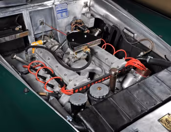 Sob o capô Pegaso Z-102 B Berlinetta [LHD] (#0150) '1954