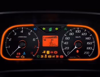 Комбінація приладів Perodua Bezza Advance '07.2016–04.2017