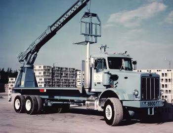 1979 Peterbilt 348 with crane [North America]