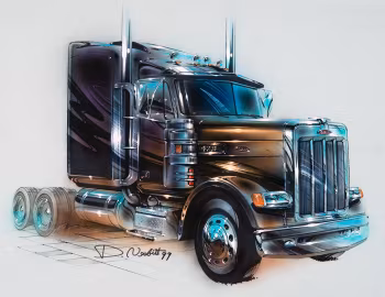 草图 Peterbilt 479 Traditional Classic Conventional proposal (Project 2900) '1999