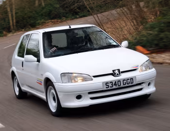Peugeot 106 Rallye [UK-spec] '1997–98