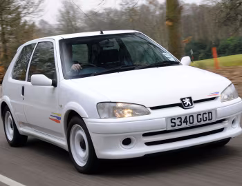 Peugeot 106 Rallye [UK-spec] '1997–98