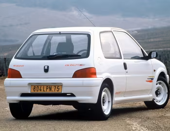 Peugeot 106 Rallye [Worldwide] '03.1997–11.1998