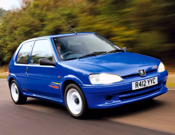 Peugeot 106 Rallye [UK-spec] '1997–98