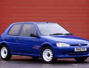 Peugeot 106 Rallye [UK-spec] '1997–98