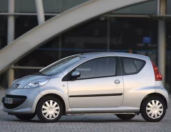 Peugeot 107 3-door "Gris Gallium" '2005–08