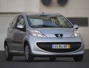 Peugeot 107 3-door "Gris Gallium" '2005–08