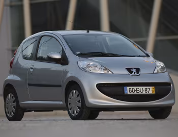 Peugeot 107 3-door "Gris Gallium" '2005–08