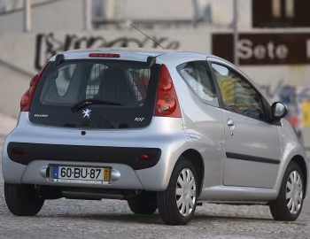 Peugeot 107 3-door "Gris Gallium" '2005–08