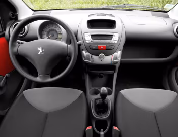 Front Panel Peugeot 107 3-door "Rouge Scarlet" '2005–08