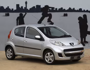 Peugeot 107 5-door [South Africa] '04.2010–01.2012