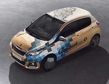 Peugeot 108 Tattoo Concept '03.2014